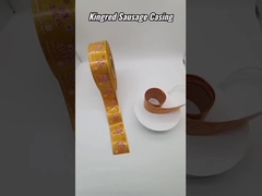 Involucri per salsicce in plastica ad alta barriera color oro in vendita