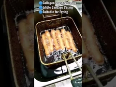 Ingrosso Casing per salsicce Casing di collagene naturale commestibile per salsicce