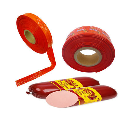 Kingred High Shrink Flexografia colorata Stampa salsiccia di nylon Casing fatta in casa