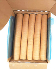 Le conchiglie di collagene sicure e commestibili sono utilizzate all'ingrosso a basso prezzo per l'imballaggio di salsicce affumicate