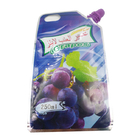 Sacchetto di imballaggio autoportante per succo di frutta imballaggio in plastica per bocca imballaggio in plastica con logo personalizzato