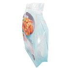 Otto lati che sigillano le borse di nylon risigillabili di Doypack dei materiali di imballaggio per alimenti per i gamberetti congelati