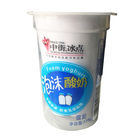 Tazze di plastica superiori piane 250ml del yogurt nel sigillamento d'etichettatura del film della muffa