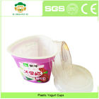 Tazze di plastica del gelato delle tazze 6Oz del yogurt del triangolo di iso di FDA con i coperchi