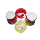 Tazze di plastica eliminabili rotonde del yogurt con il cucchiaio 1,5 - 20grams