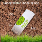 OEM biodegradabile riutilizzabile bianco Logo Printing della borsa della maglia del supermercato