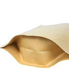 Le borse di imballaggio per alimenti del pacchetto di Doy impermeabilizzano il supporto della carta kraft sul sacchetto a chiusura lampo