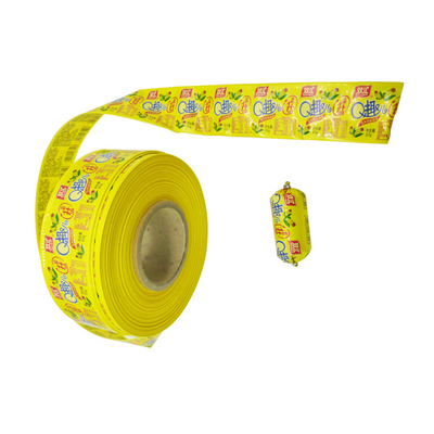 Flessografia del logo calibro 40 mm stampa di involucri di salsicce di plastica per salsicce