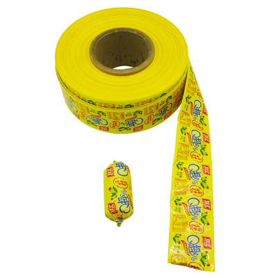 Ingrosso tipo rotolo Casing di plastica Carne Salsiccia Materiali di imballaggio Casing Imballaggio Logo di stampa