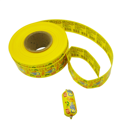 Ingrosso tipo rotolo Casing di plastica Carne Salsiccia Materiali di imballaggio Casing Imballaggio Logo di stampa