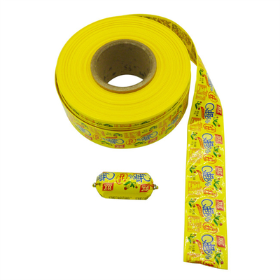 Ingrosso tipo rotolo Casing di plastica Carne Salsiccia Materiali di imballaggio Casing Imballaggio Logo di stampa