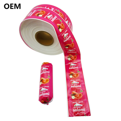 Casing per salsicce in poliammide Calibro 60 mm Logo personalizzato Flessicografia Stampa Casing per salsicce