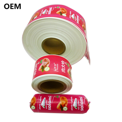 Casing per salsicce in poliammide Calibro 60 mm Logo personalizzato Flessicografia Stampa Casing per salsicce