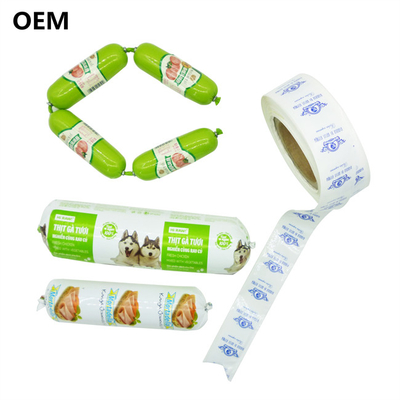 Casing per salsicce di tipo flexografico con diverse colorazioni