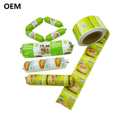 Casing per salsicce di tipo flexografico con diverse colorazioni