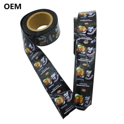 Halal Certified Custom Logo Flexografia Stampa Salsicce Casing Per Mortadella