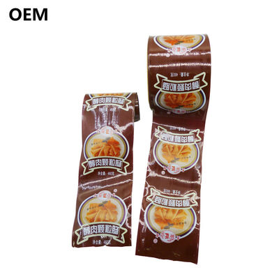 Kingred Free Sample Flexografia ad alta barriera Stampa del logo Polyamide Sausage Casing