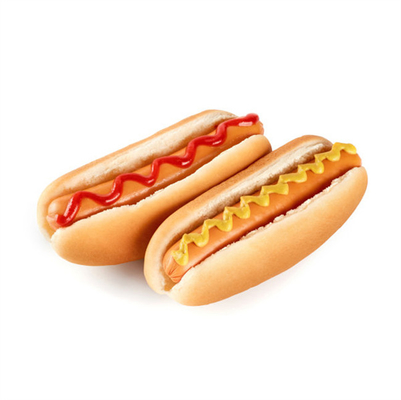 Sgomberamento rapido per hot dog Utilizzo di salsicce di cellulosa affumicata