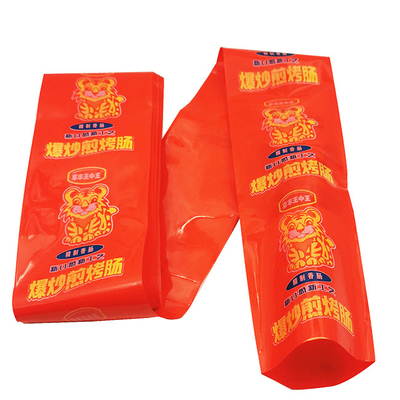 Halal Certified Custom Logo Flexografia Stampa Salsiccia Casing Per Mortadella