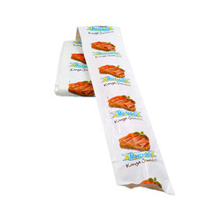 Disponibile in diversi colori Logo doganale Flexografia Stampa 5 strati Salsiccia Casing per salsicce