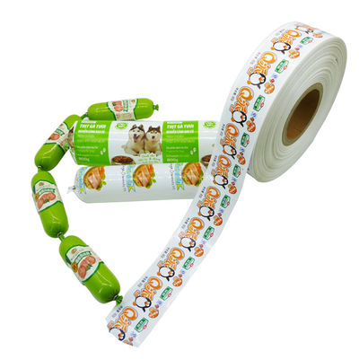 Involucri per salsicce Kingred per uso alimentare Stampa flessografica personalizzata Involucro del logo del marchio