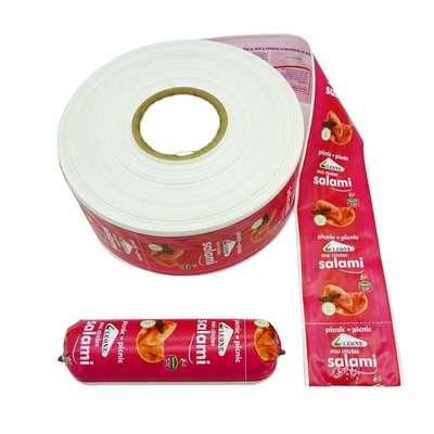 Prodotto alimentare OEM Custom Flexografia Stampa Casing di salsicce di plastica per salsicce
