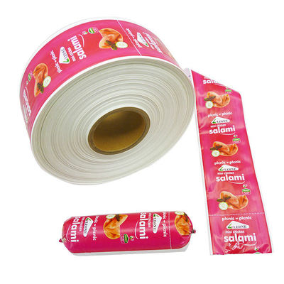Kingred rotolo da 60 mm colore salsiccia involucro di plastica inodore stampa flessografica personalizzata