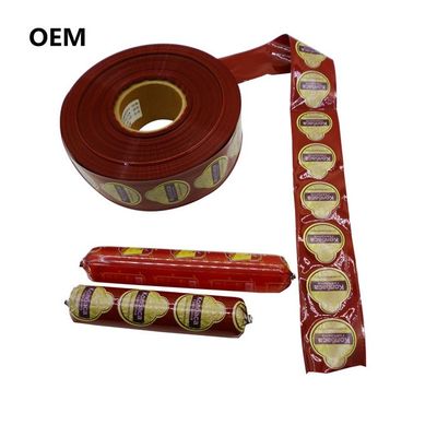 Kingred Custom Brand Casings di plastica Food Grade Sausage Packaging Wholesale OEM