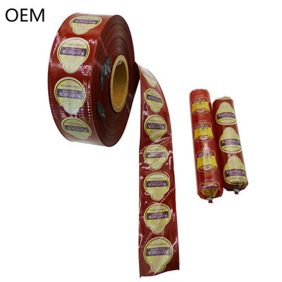 Kingred Custom Brand Casings di plastica Food Grade Sausage Packaging Wholesale OEM
