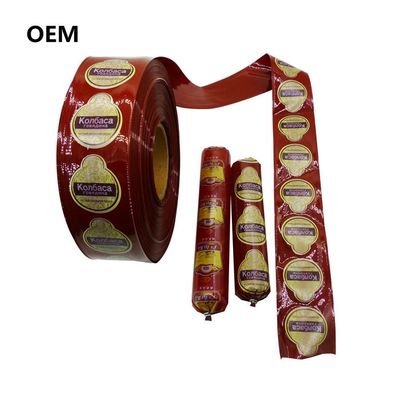 Kingred Hot Products Lunch Imballaggi di carne Plastica Salsiccia Casing Logo personalizzato