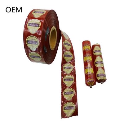Kingred Hot Products Lunch Imballaggi di carne Plastica Salsiccia Casing Logo personalizzato
