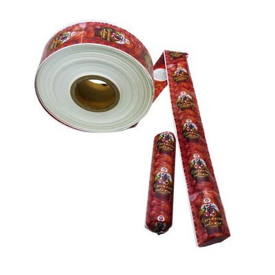Kingred Customized OEM Brand Logo Printing Food Grade PVDC Sausage Covers Cina