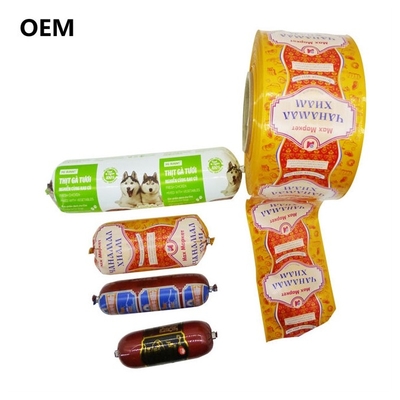 Consegna rapida Flessicografia Stampa Casing di plastica può essere bollito Casing di poliammide per salsiccia