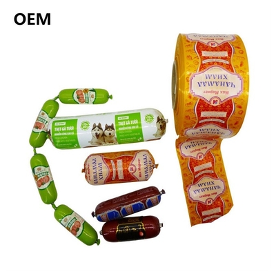 Consegna rapida Flessicografia Stampa Casing di plastica può essere bollito Casing di poliammide per salsiccia