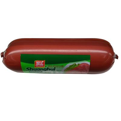 Casing per salsicce con logo personalizzato in plastica stampato