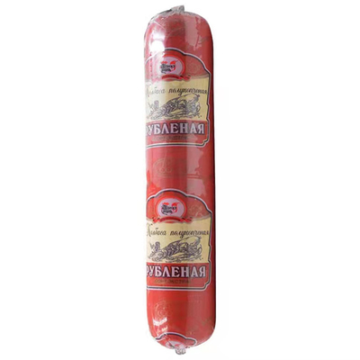Facile da pelare carni salsiccia confezionamento involucri OEM personalizzato alimentare in grado di salsiccia artificiale involucri di stampa logo