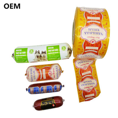 5 livelli di salsiccia di salsiccia di plastica personalizzati con logo stampato