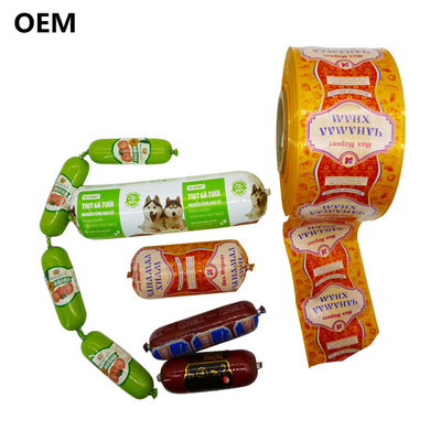 OEM Logo stampato di qualità alimentare cucina a vapore salsiccia per carne