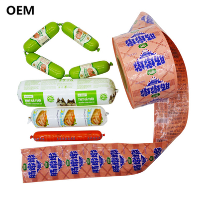 OEM Logo stampato di qualità alimentare cucina a vapore salsiccia per carne