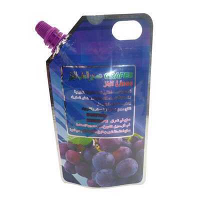 Sacchetti liquidi all'ingrosso a basso costo Sacchetti di plastica autosostenibili per succo di frutta
