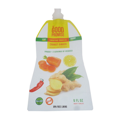 OEM prezzo basso ingrosso succo liquido alimentare sacchetti stand-up con sacchetti stand-up bocca di plastica
