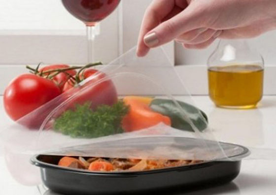 Pellicola per coperchio con pellicola termosaldante antiappannamento ad alta barriera Kingred per l'imballaggio di vassoi alimentari