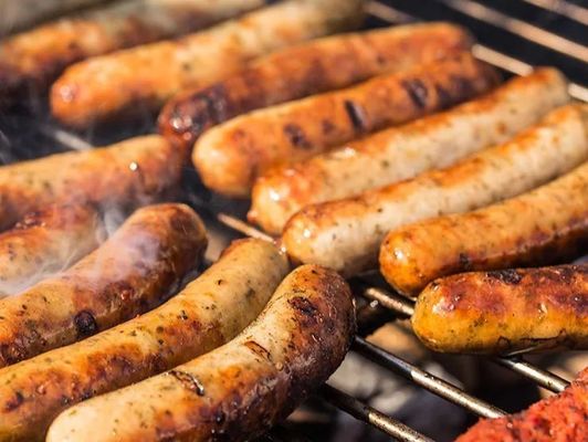 Involucri per salsicce in collagene di dimensioni uniformi per uso alimentare di origine naturale per prodotti hot dog