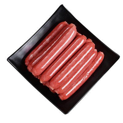 Involucri artificiali di collagene commestibile per salsicce fritte