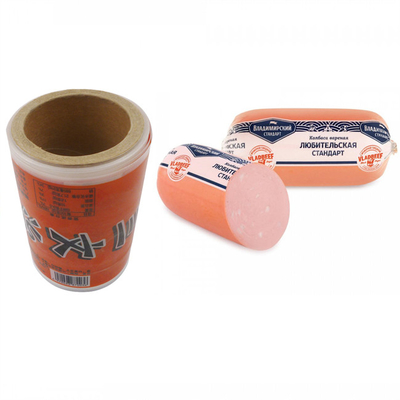 Salsiccia bollita in acqua Casing di plastica Logo personalizzato Polyamide Casing di salsiccia stampato