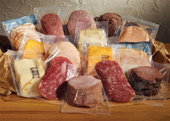 Sacchetti per il vuoto resistenti ad alte barriere per le carni cotte