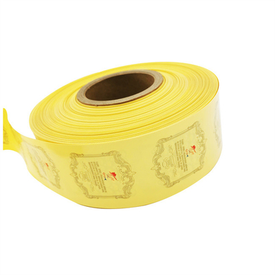 Casing di salsiccia in plastica gialla e resistente stampata senza odore