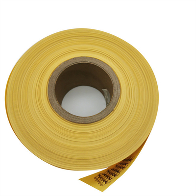 Casing di salsiccia in plastica gialla e resistente stampata senza odore