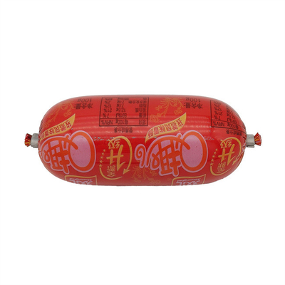 Cucina a vapore Logo personalizzato Stampa salsiccia di plastica Casing per salsicce