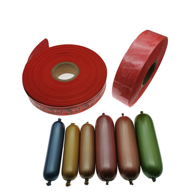 Cucina a vapore Kingred Logo personalizzato Stampa salsiccia di plastica Casing per salsicce